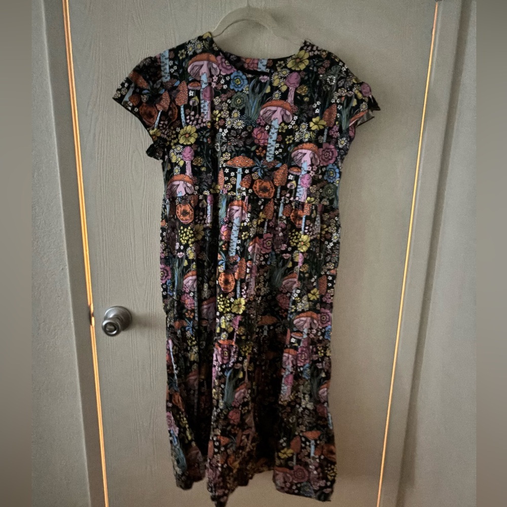 Nooworks mushrooms Frida dress - Picture 2 of 5